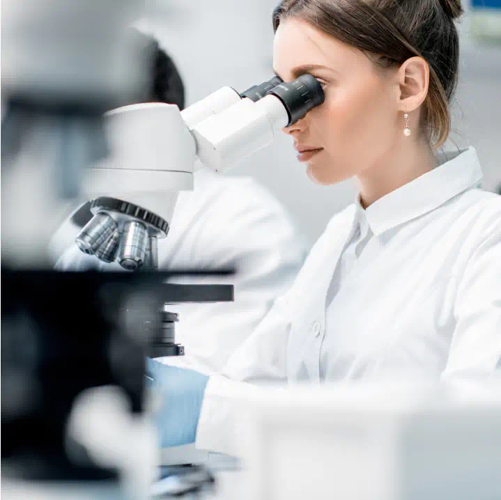 testing at laboratory