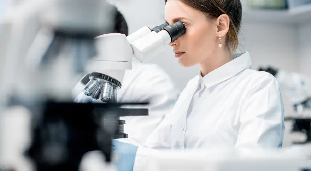 testing at laboratory