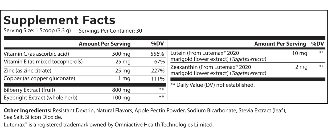 supplement facts