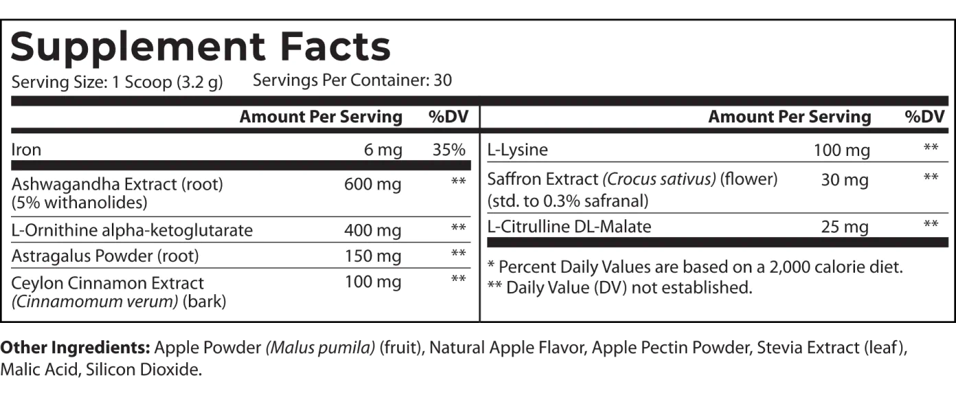 supplement facts