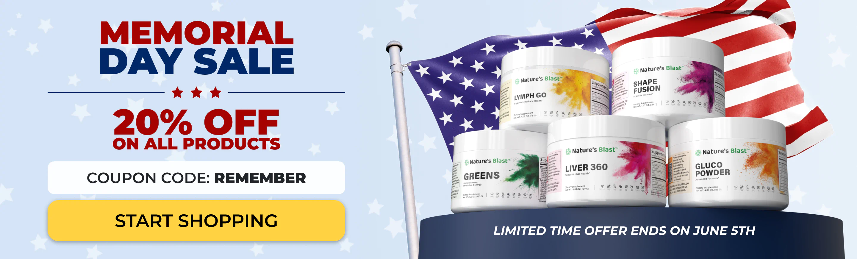 Sale banner